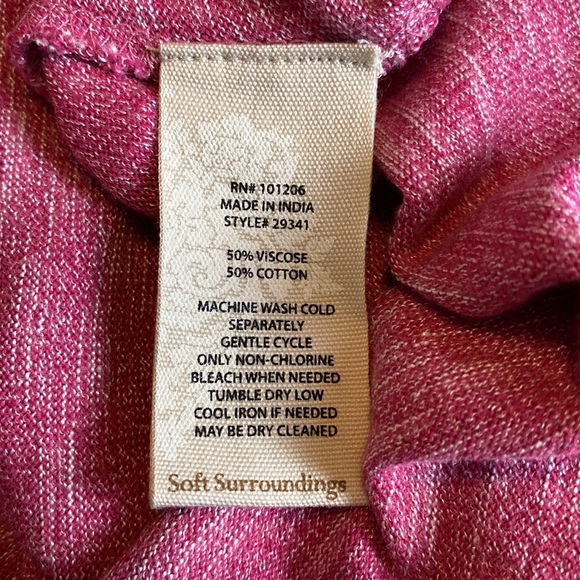 NWT Soft Surroundings Electra Maxi Dress. Size Small - Picture 9 of 10